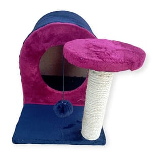 Arbre-Griffoir pour Chats avec Maisonnette